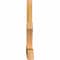 Ekena Millwork Redmond Rough Sawn Timber Gable Bracket, Western Red Cedar, 84"W x 42"H x 4"D x 6"F, 12/12 Pitch GBW084X42X0406RED00RWR - alternate 2